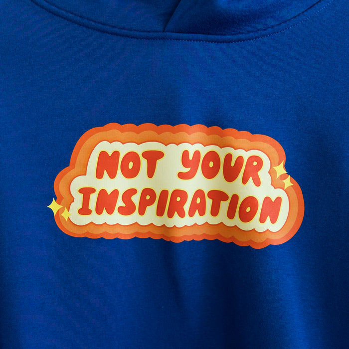 'Not your inspiration' Hoodie by Pinky Fang