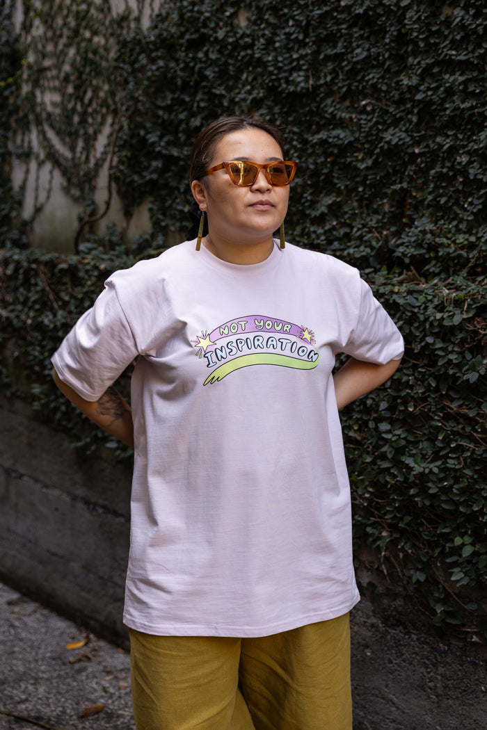 'Not your inspiration' Tee by Pinky Fang